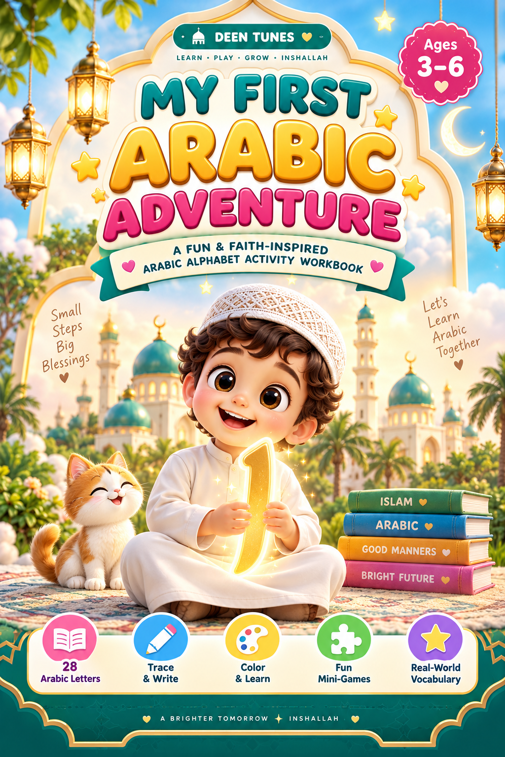 My First Arabic Adventure Workbook Cover